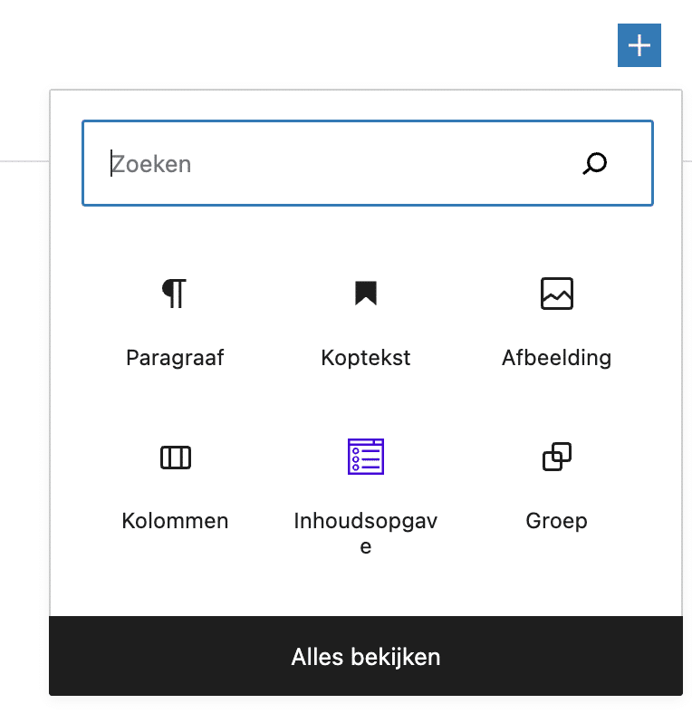 hoe plaats ik een nieuw bericht (blog of nieuws) op mijn wordpress-website?