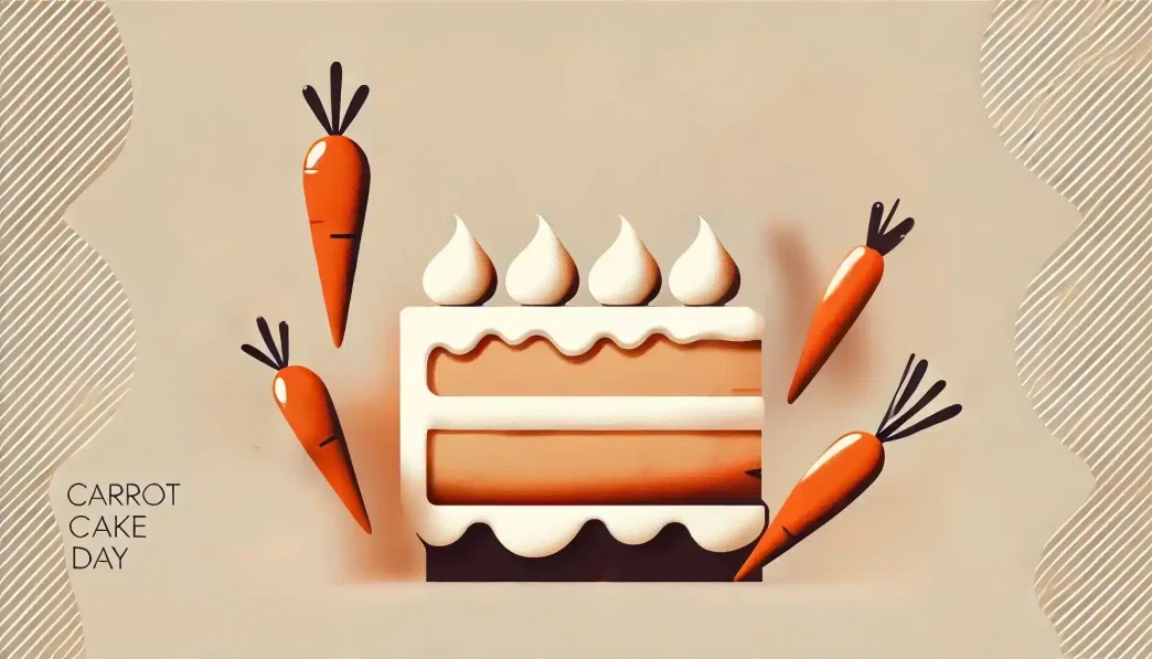 February 3: Carrot Cake Day (USA)