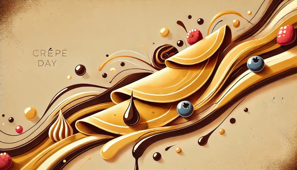 February 2: Crêpe Day or La Chandeleur (France)