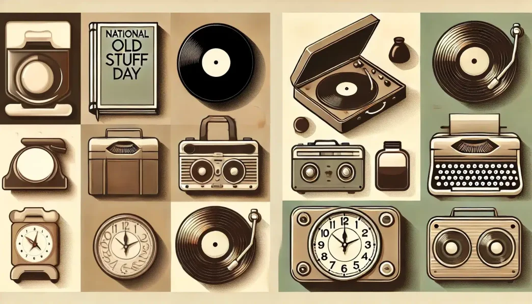 March 2: Old Stuff Day (USA)