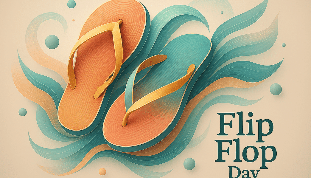 Wednesday after Memorial Day: Flip Flop Day