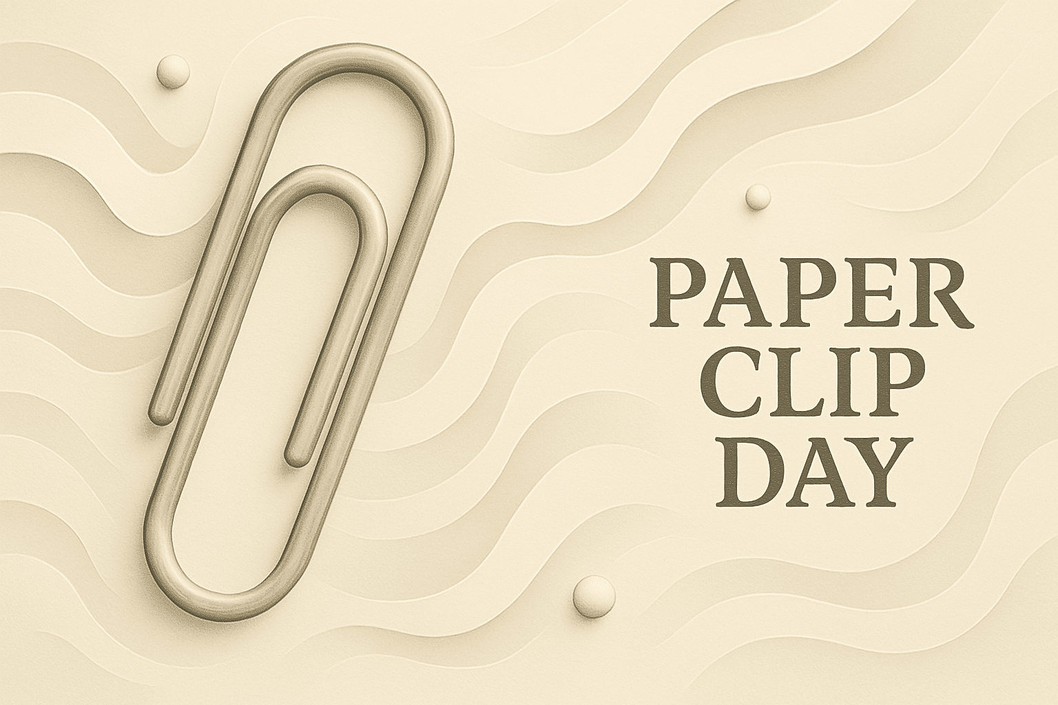 29 mei: Paperclipdag (VS)