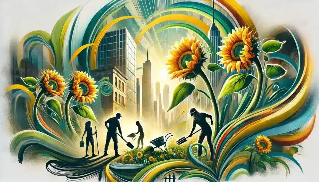 May 1: Sunflower Guerilla Gardening Day