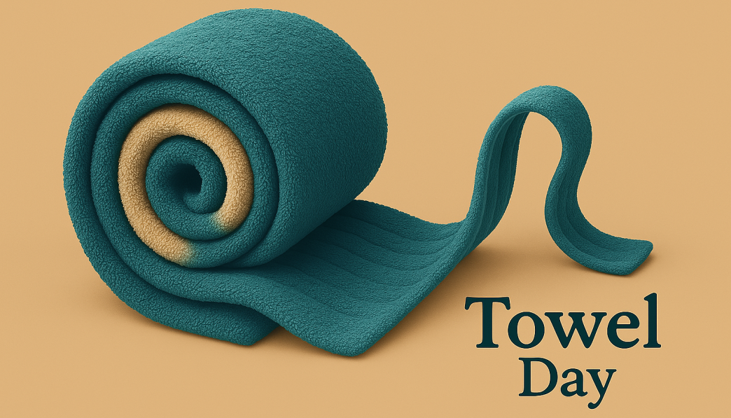 May 25: Towel Day