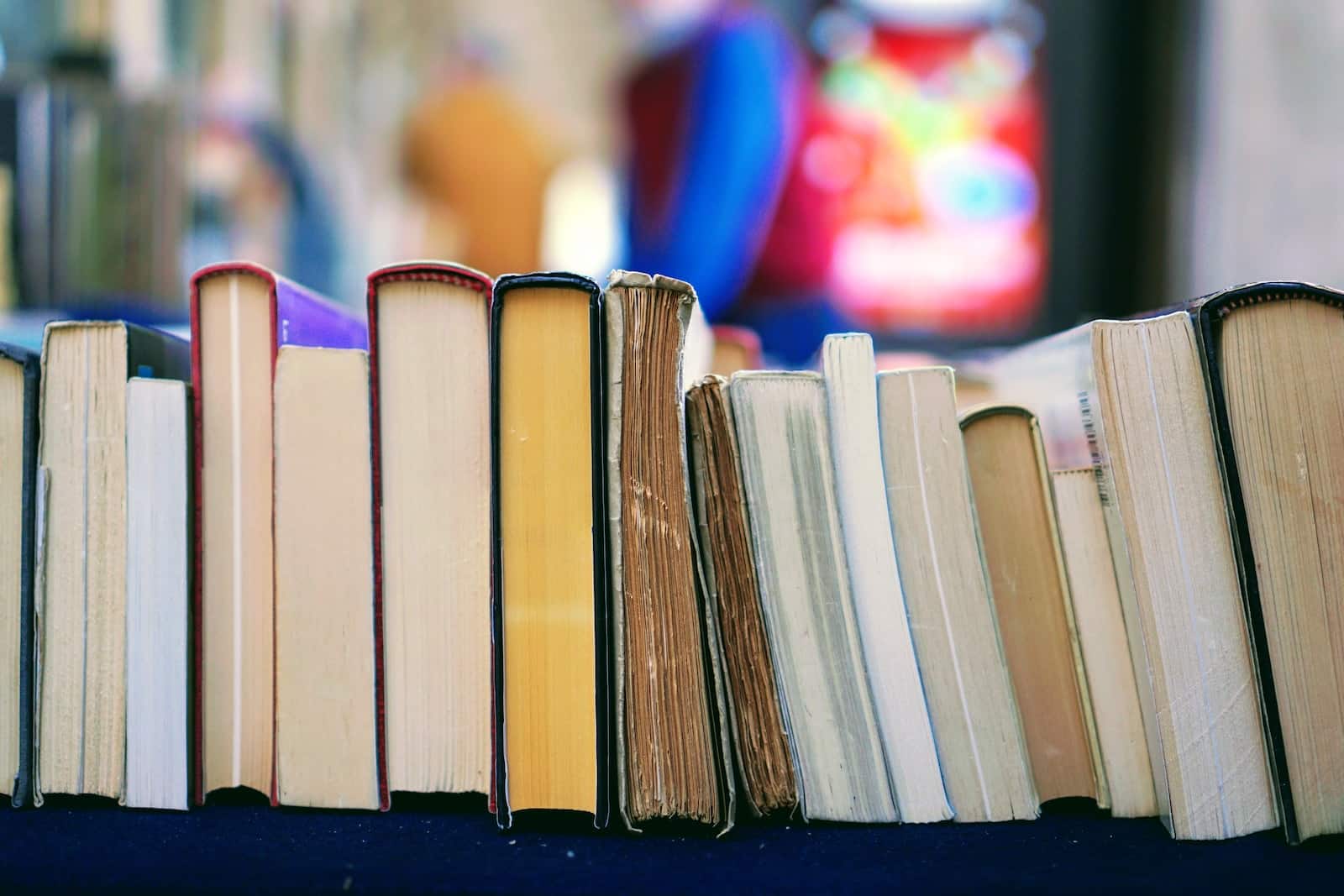 boeken op een rij