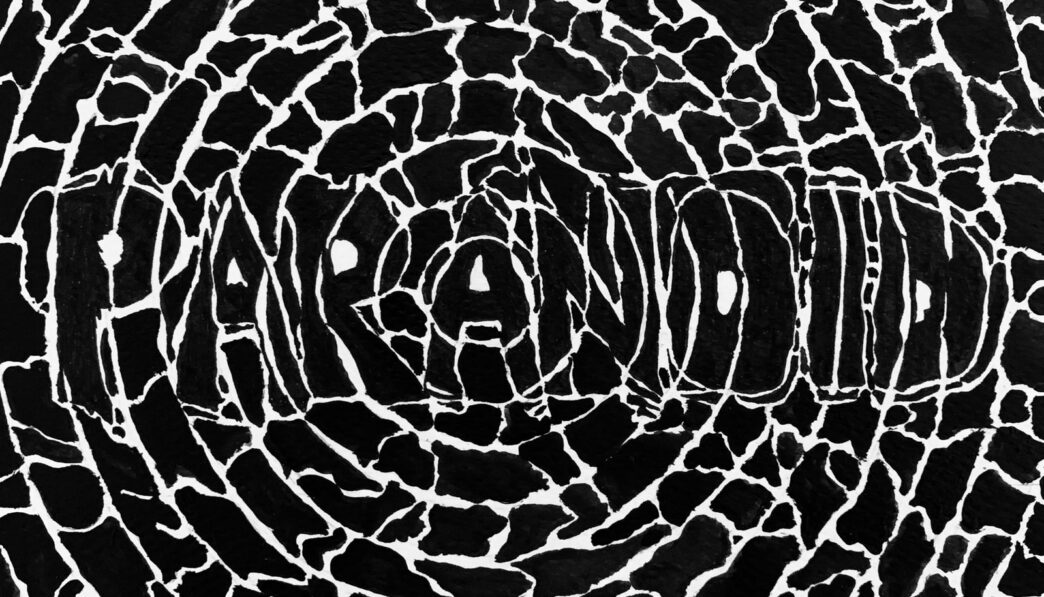 black and white abstract art