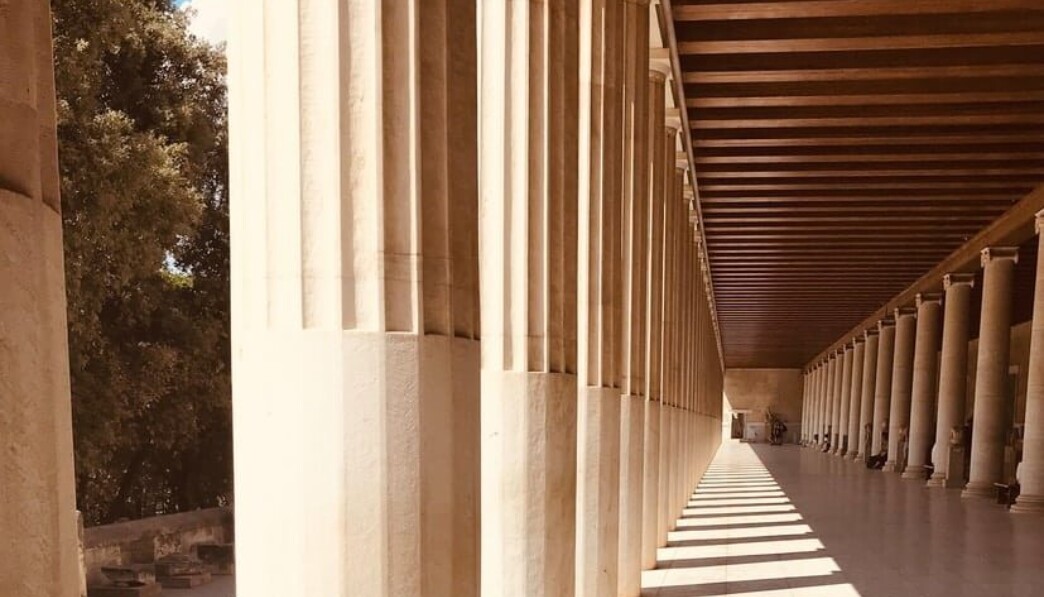 brown and white concrete building