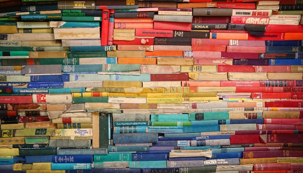assorted-color filling book lot