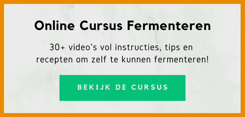 Online Cursus Fermenteren tekstbanner lerenfermenteren.nl